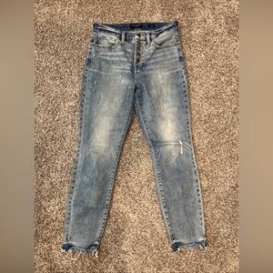 Lucky Brand Jeans Women’s High Rise Skinny Bridgette Ankle Blue 6/28 A
